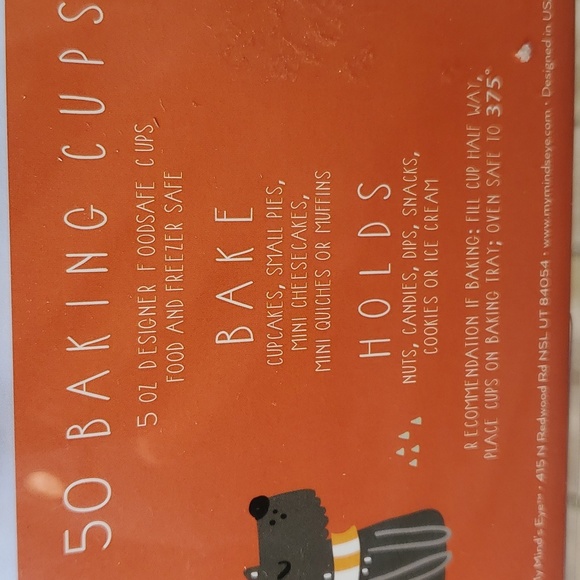 Fall Baking Snack Party cups 50 piece - Picture 8 of 8